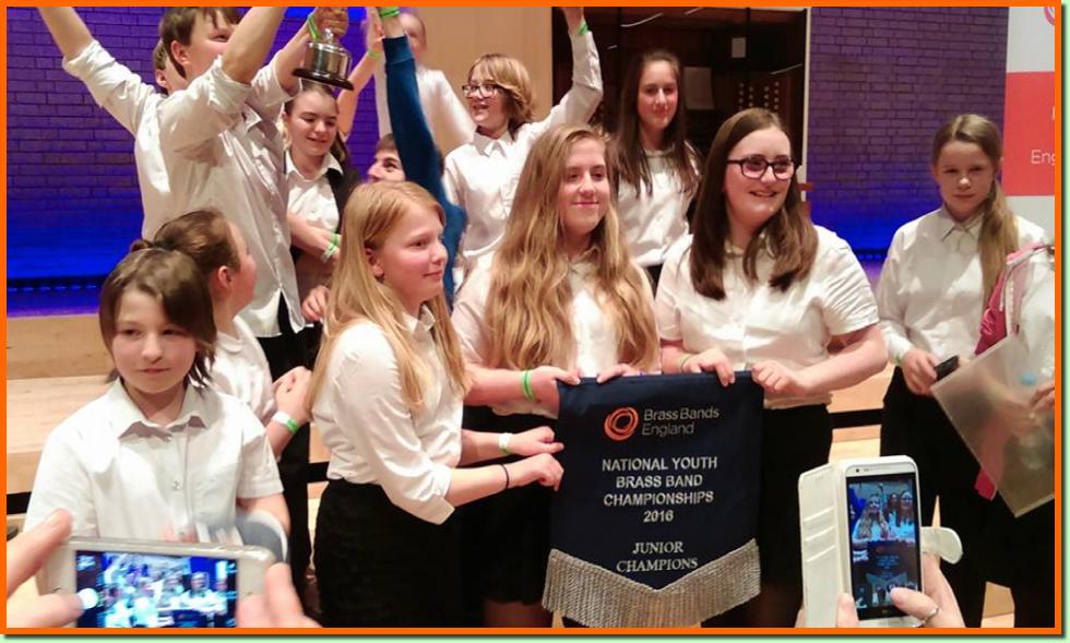 National Youth Champions 2016 Chalford Band